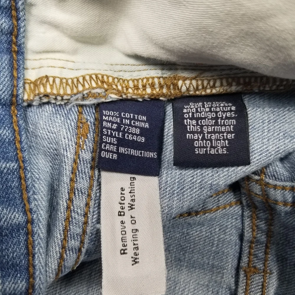 Madewell Sz 29 Relaxed Denim Shorts Button Fly Fray - Picture 7 of 10